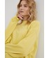 Bluza Billabong bluza damska kolor żółty gładka