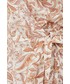 Sukienka Rip Curl sukienka kolor beżowy maxi rozkloszowana