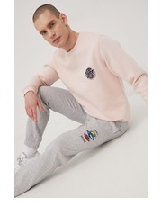 Bluza męska bluza męska kolor różowy z nadrukiem - Answear.com Rip Curl