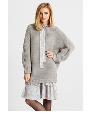 sweter - Sweter Keep Me Warm x Edyta Górniak SweterKeepMeWarmGrey - Answear.com
