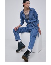 kombinezon - Kombinezon jeansowy - Answear.com