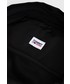 Plecak Tommy Jeans plecak damski kolor czarny duży z nadrukiem