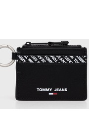 Portfel portfel skórzany męski kolor czarny - Answear.com Tommy Jeans