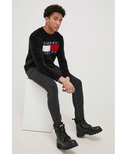 Sweter męski Sweter męski kolor czarny - Answear.com Tommy Jeans