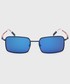 Okulary Tommy Jeans okulary przeciwsłoneczne kolor granatowy