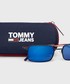 Okulary Tommy Jeans okulary przeciwsłoneczne kolor granatowy