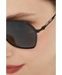 Okulary Tommy Jeans okulary przeciwsłoneczne kolor czarny