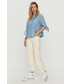 Bluzka Tommy Jeans - Bluzka jeansowa DW0DW09764.4891