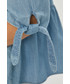 Bluzka Tommy Jeans - Bluzka jeansowa DW0DW09764.4891