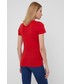Bluzka Tommy Jeans T-shirt damski kolor czerwony