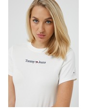 Bluzka t-shirt damski kolor biały - Answear.com Tommy Jeans