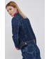 Kurtka Tommy Jeans Kurtka jeansowa damska kolor granatowy przejściowa