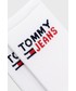 Skarpety męskie Tommy Jeans skarpetki kolor biały