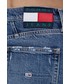 Spódnica Tommy Jeans Spódnica jeansowa mini prosta