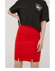 Spódnica spódnica kolor czerwony mini ołówkowa - Answear.com Tommy Jeans