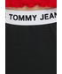 Spódnica Tommy Jeans spódnica kolor czarny mini prosta