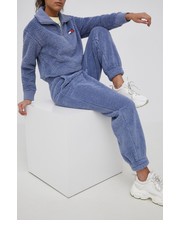 Spodnie Spodnie damskie kolor fioletowy gładkie - Answear.com Tommy Jeans