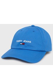 Czapka czapka bawełniana z aplikacją - Answear.com Tommy Jeans
