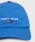 Czapka Tommy Jeans czapka bawełniana z aplikacją