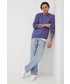 Bluza męska Tommy Jeans Bluza męska kolor fioletowy gładka