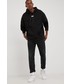 Bluza męska Tommy Jeans bluza bawełniana męska kolor czarny z kapturem z nadrukiem