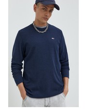 Bluza męska bluza męska kolor granatowy gładka - Answear.com Tommy Jeans