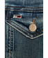 Kurtka męska Tommy Jeans - Kurtka jeansowa DM0DM08035