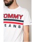 T-shirt - koszulka męska Tommy Jeans - T-shirt DM0DM04156