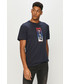 T-shirt - koszulka męska Tommy Jeans - T-shirt DM0DM10238.4891