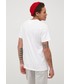 T-shirt - koszulka męska Tommy Jeans T-shirt bawełniany kolor biały z aplikacją