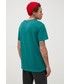 T-shirt - koszulka męska Tommy Jeans T-shirt bawełniany kolor zielony z aplikacją