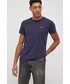 T-shirt - koszulka męska Tommy Jeans T-shirt bawełniany kolor granatowy gładki