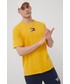 T-shirt - koszulka męska Tommy Jeans T-shirt bawełniany kolor żółty gładki