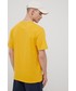 T-shirt - koszulka męska Tommy Jeans T-shirt bawełniany kolor żółty gładki