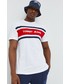 T-shirt - koszulka męska Tommy Jeans t-shirt bawełniany kolor biały z aplikacją