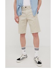 Krótkie spodenki męskie szorty SCANTON męskie kolor beżowy - Answear.com Tommy Jeans