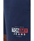Krótkie spodenki męskie Tommy Jeans szorty bawełniane męskie kolor granatowy