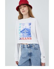 Bluza bluza damska kolor biały z nadrukiem - Answear.com Tommy Jeans