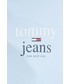 Bluza Tommy Jeans bluza damska z kapturem z nadrukiem