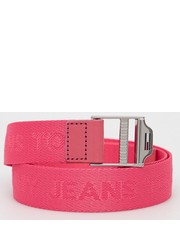 Pasek pasek ESS WEBBING BELT damski kolor różowy - Answear.com Tommy Jeans