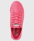 Trampki damskie Tommy Jeans tenisówki Flatform damskie kolor różowy