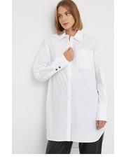Koszula koszula damska kolor biały regular z kołnierzykiem klasycznym - Answear.com Twinset
