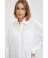 Koszula Twinset koszula damska kolor biały regular z kołnierzykiem klasycznym