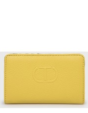 Portfel portfel damski kolor żółty - Answear.com Twinset