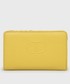 Portfel Twinset portfel damski kolor żółty