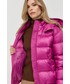 Kurtka Twinset kurtka damska kolor różowy zimowa