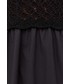 Sukienka Twinset sukienka bawełniana kolor czarny maxi rozkloszowana