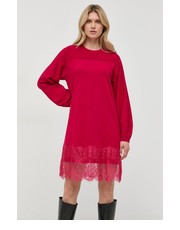 Sukienka sukienka kolor różowy mini prosta - Answear.com Twinset