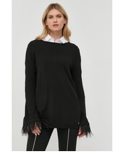 Sweter sweter damski kolor czarny lekki - Answear.com Twinset