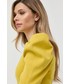 Sweter Twinset sweter damski kolor żółty